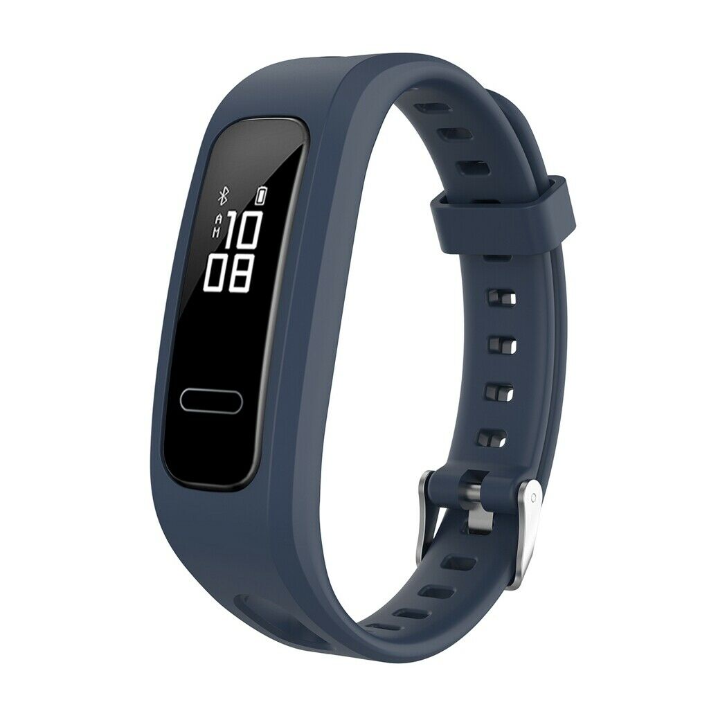 2pc Silicone Wrist Wrist Strap Fitness Tracker for Huawei band 4 Running