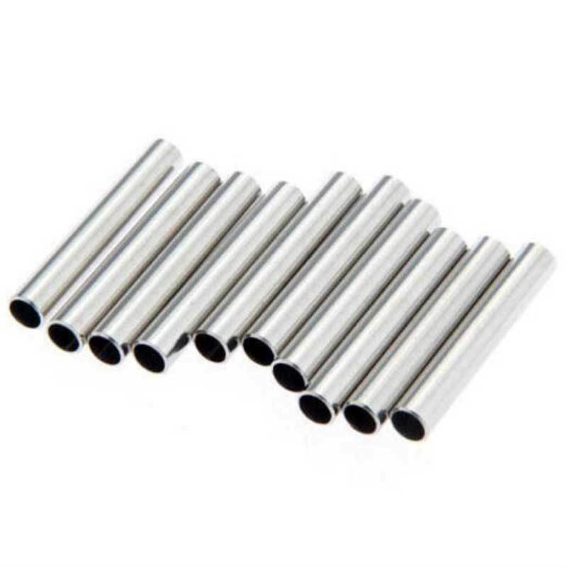 10x Tattoo Back Tattoo Machine Grip Tip Back Needle Stainless Steel Stem Tube