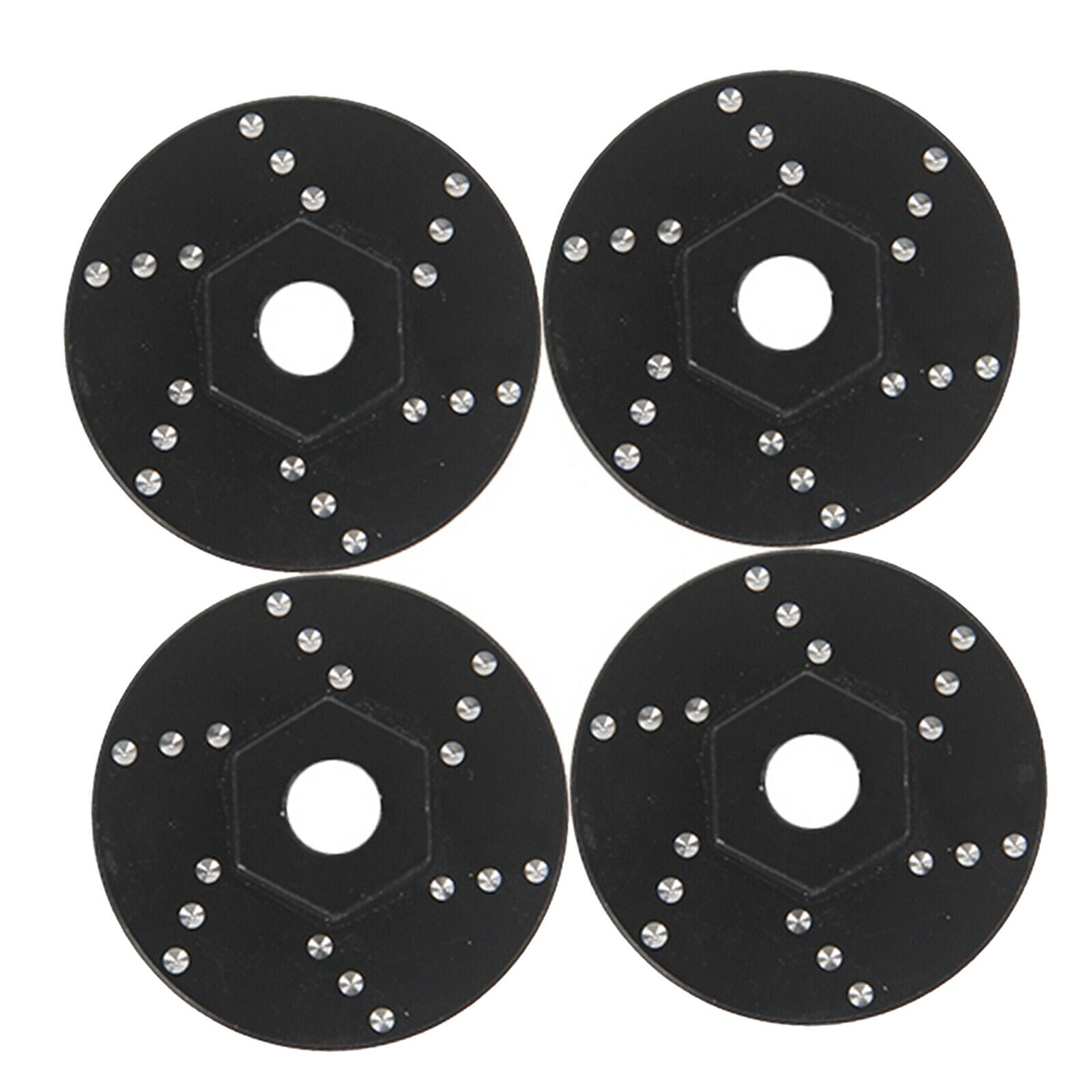4x RC Metal Simulated Brake Disc Pad for MN D90 91 99 1:10 RC Crawlers
