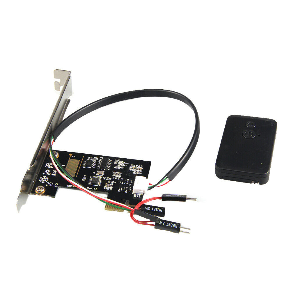 Premium 2.4G Wireless PCI E Remote Control Switch to Turn The