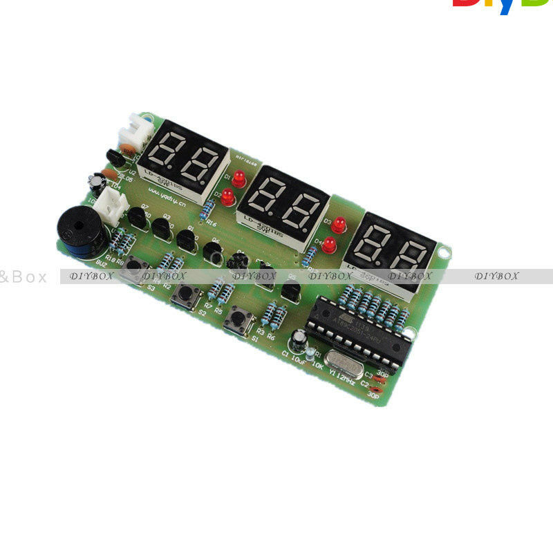 6-Bits C51 Digital Electronic Clock Electronic Production Suite DIY Kits DIY