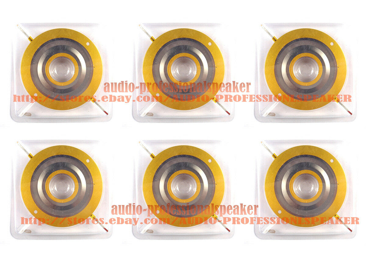 6pcs Diaphragm for JBL, 2404, 2404H, 2404H-1,2405,2405J, 075, 076,8ohm
