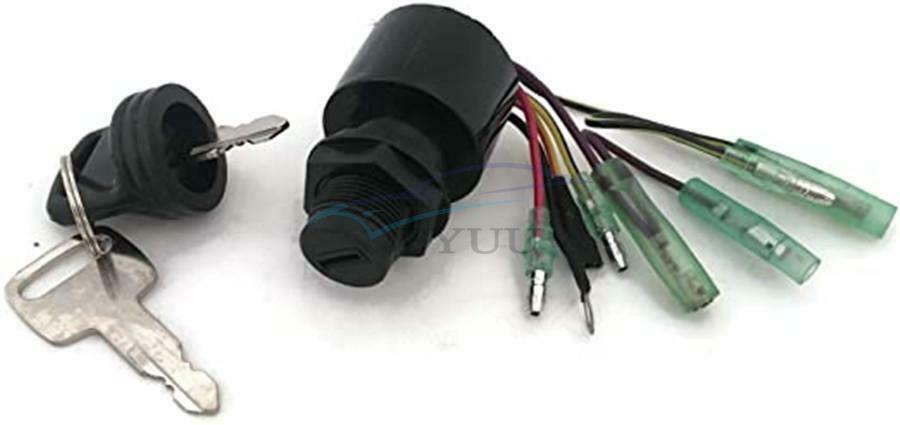 OEM#87-17009A5 Marine Mercury Outboard Engine Motor Ignition Key Switch + Key