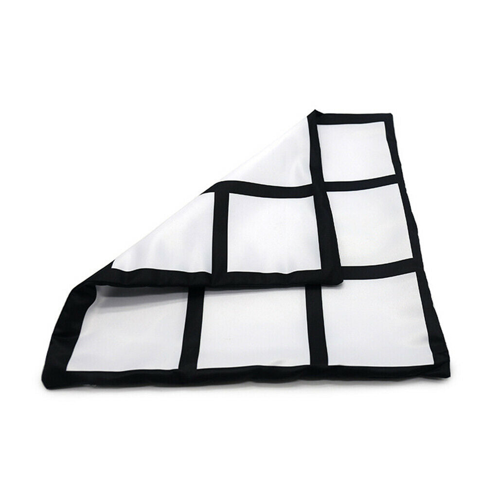 Sublimation Blanks 6 Photo Panel Pillow Case Chair Armchair Cushion Case