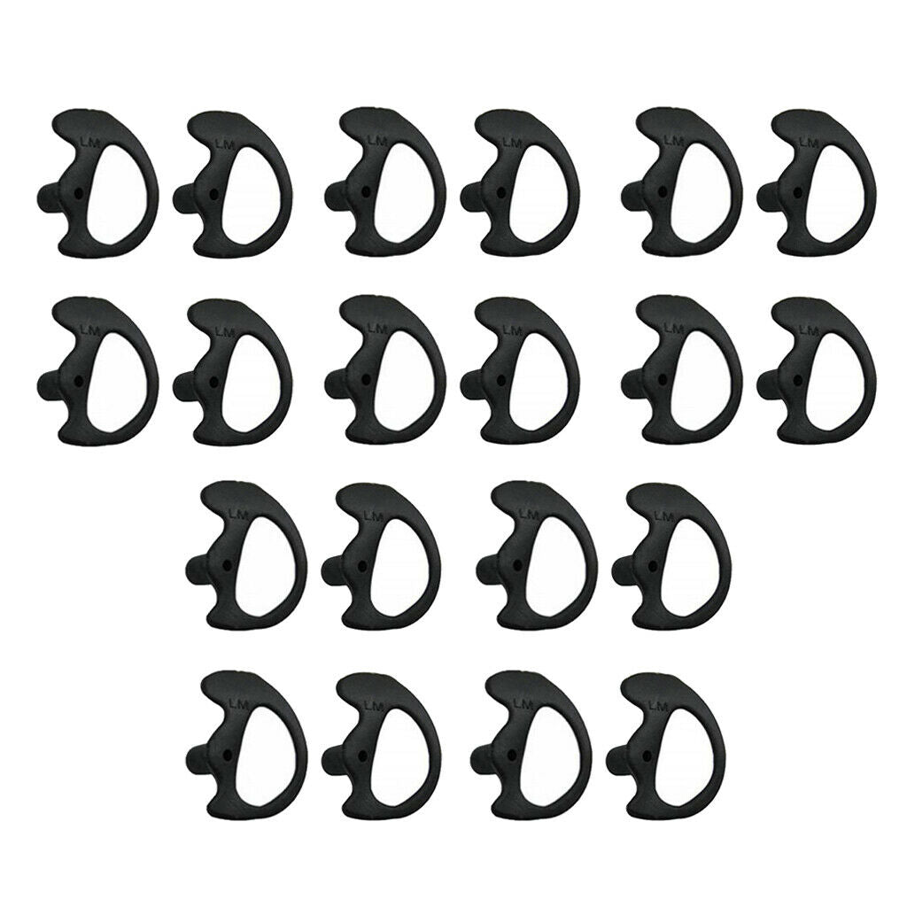 10 Pairs Soft Left Earplug Ear Plugs For  Two Way Radio Kits