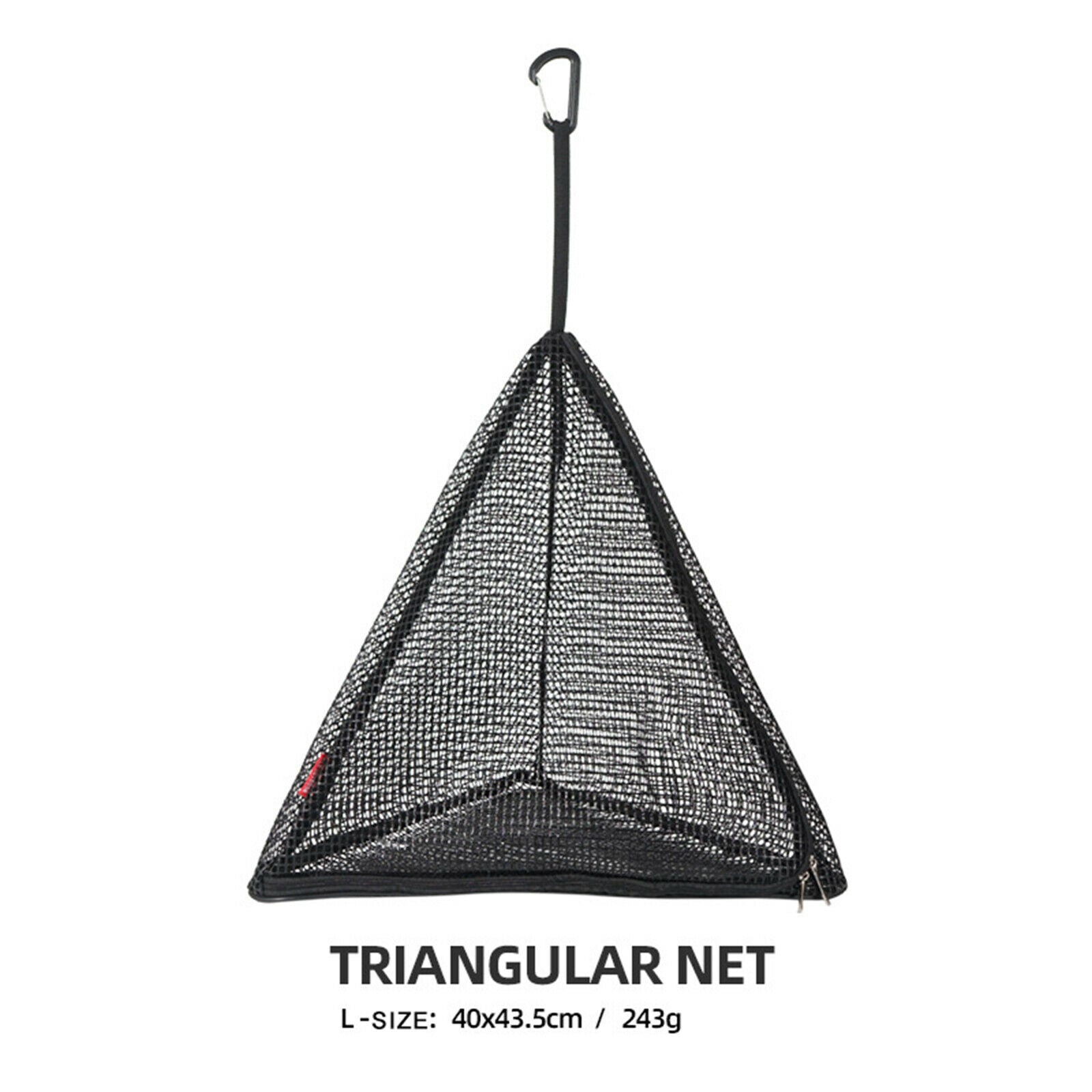 2X Outdoor Drying Hanging MeshStorage Net Tent Food Dryer Net Basket 40x43cm