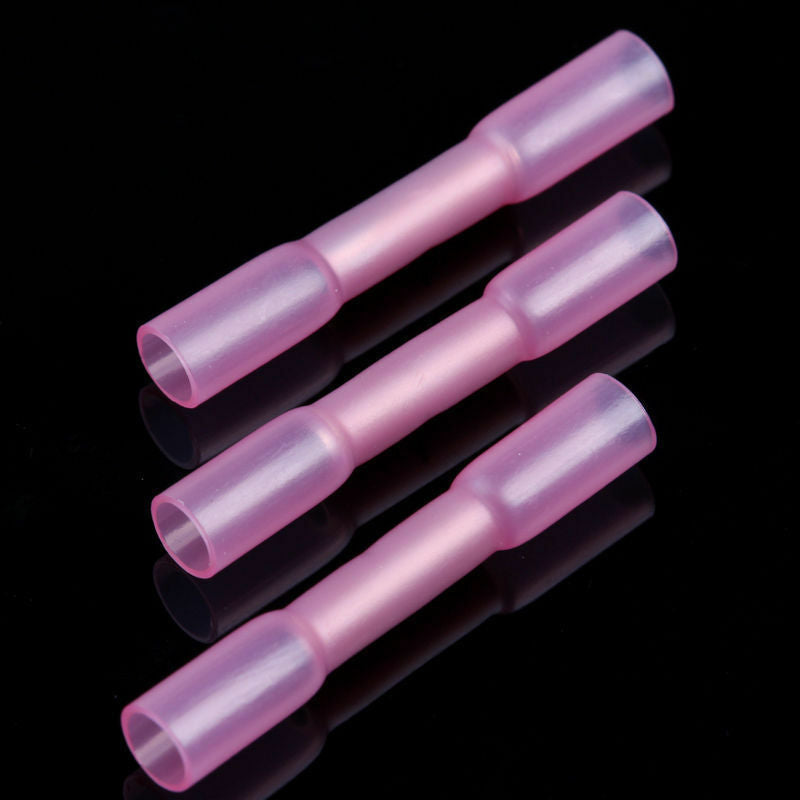 50X Red Waterproof Heat Shrink Electrical Wire Solder Fork Terminals 0.5-1.5mm.