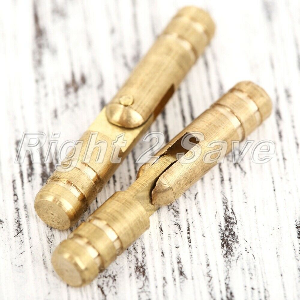 10pcs Jewelry Box Mini Case Hidden Invisible Concealed Barrel Hinge Pure Copper