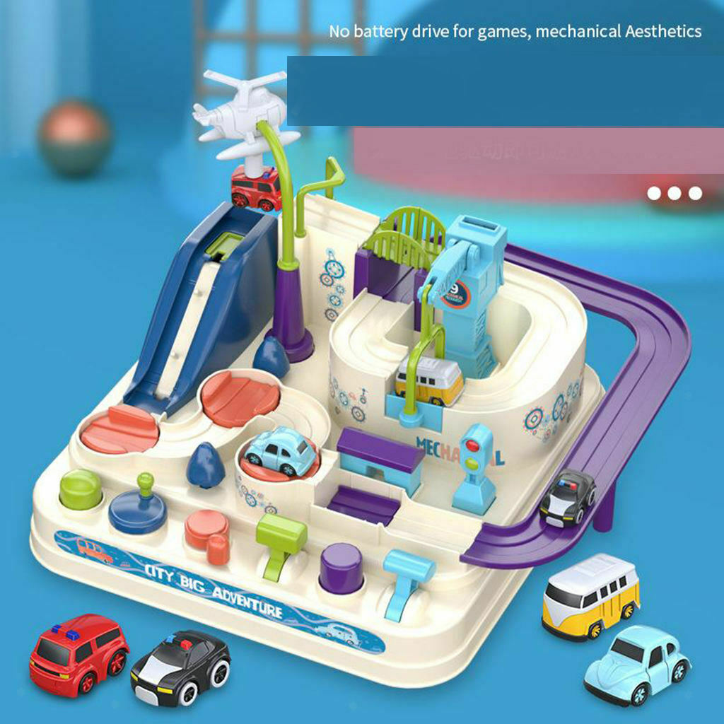 Race Tracks Car Adventure Toys Playset Eductaional Toys for Kids Boys Girls