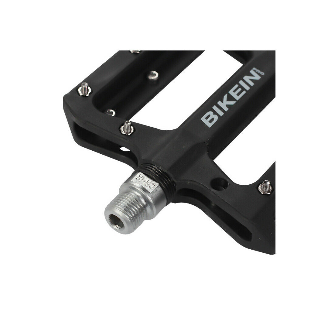 Pair Bike Pedal Anti-skid Foot Bearings Treadle Bicycle Accessories Black