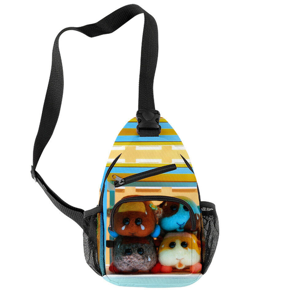 Pui Pui Molcar Guinea Pig Chest Sling Pack Travel Backpack Shoulder Bag