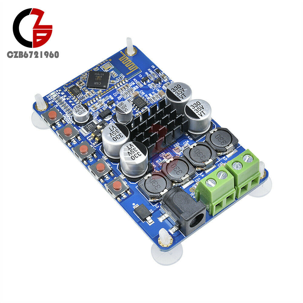 Aideepen TDA7492P 50W+50W Bluetooth 4.0 Audio Receiver Digital Amplifier Board