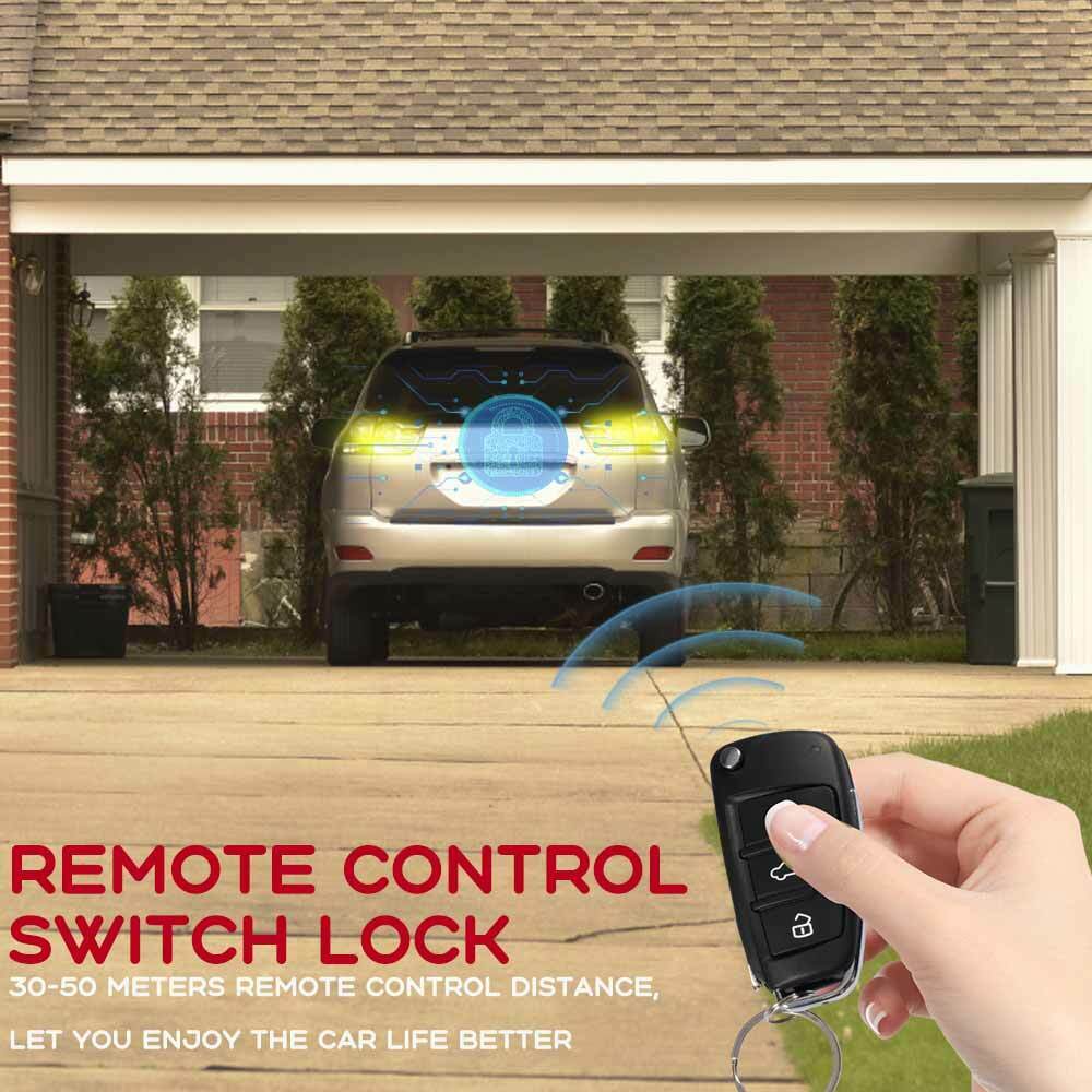 Car Keyless Entry System Set Universal Auto Remote Controller Central Car Door