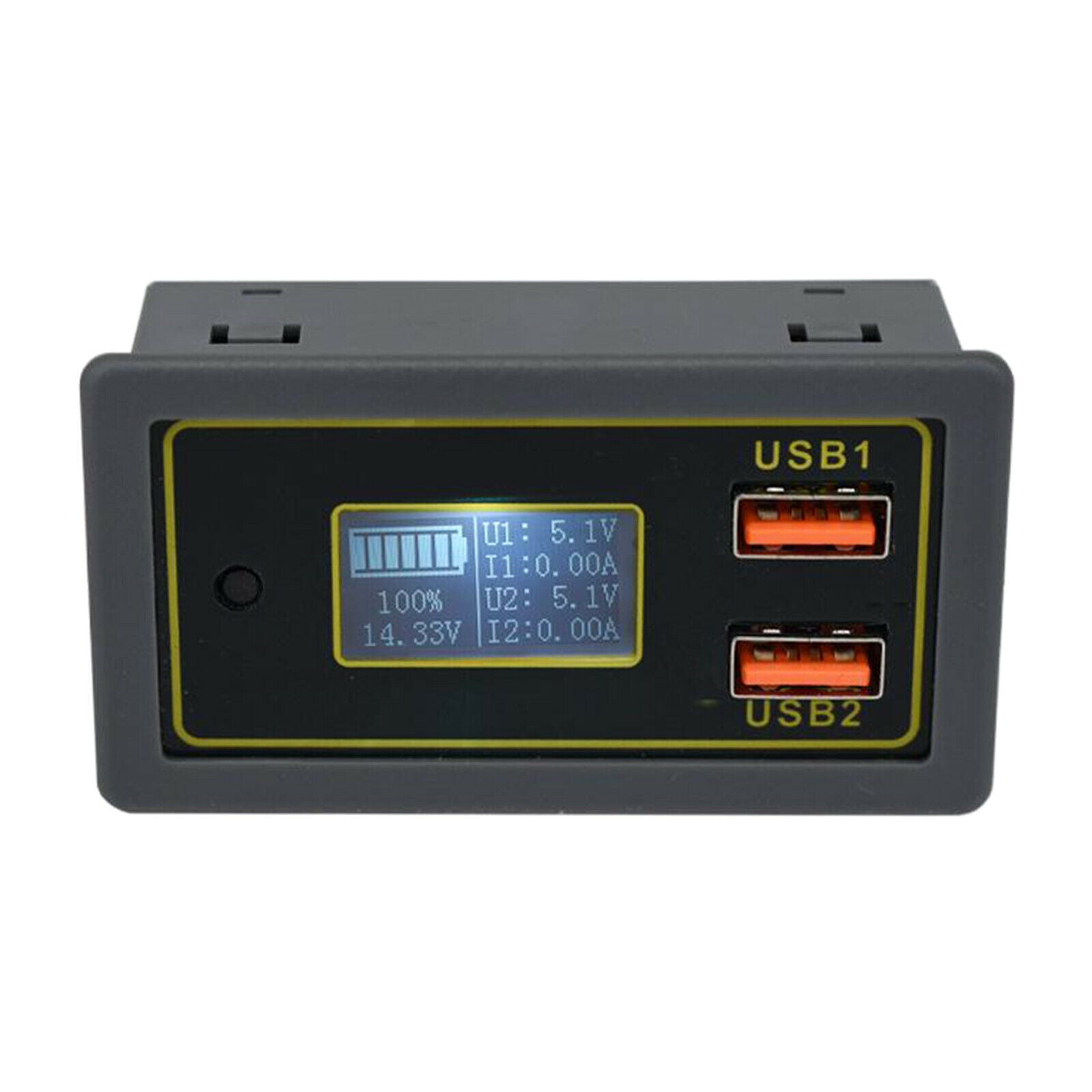 Battery Capacity Indicator, 12V 24V Battery Voltage Percentage  Electric