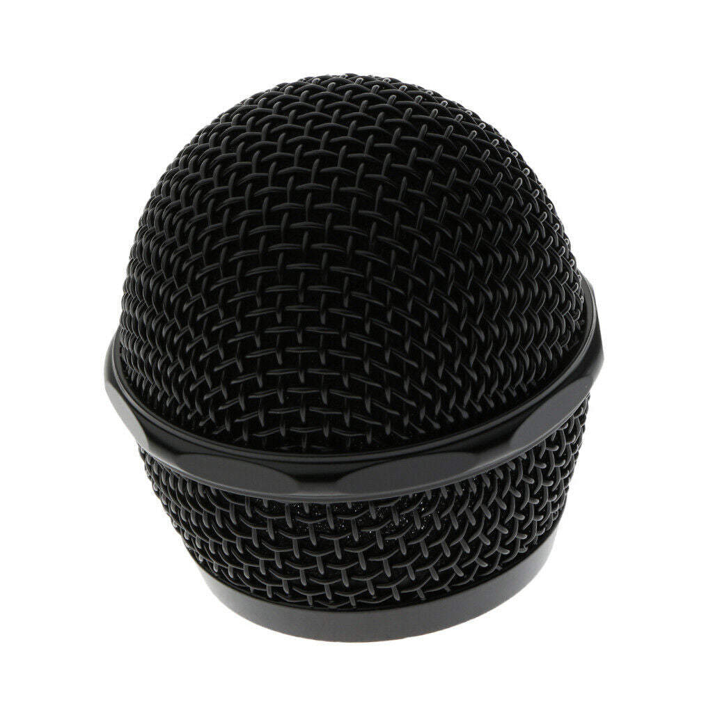 Black Replacement Microphone Grille for Shure Microphone 58x55mm