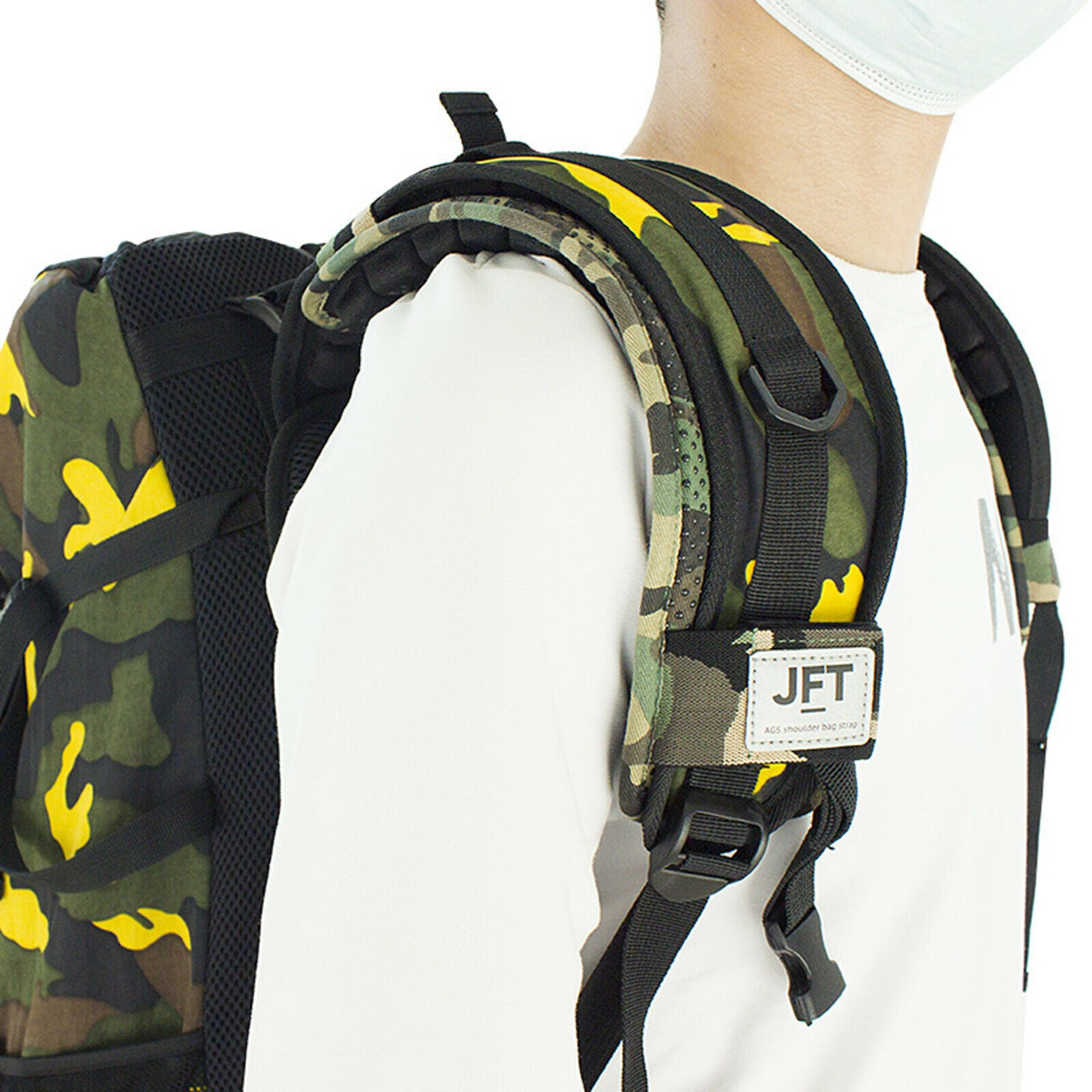 2Pcs Backpack Shoulder Strap Pad Air Cushion Sport Bags Strap Pad Hiking