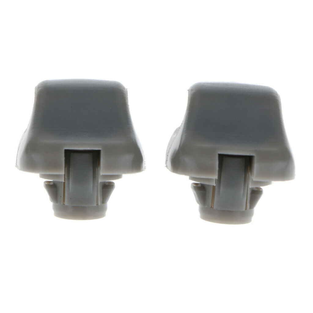 2 Pieces Sun Visor Hook Clips Car Interior High Reliability