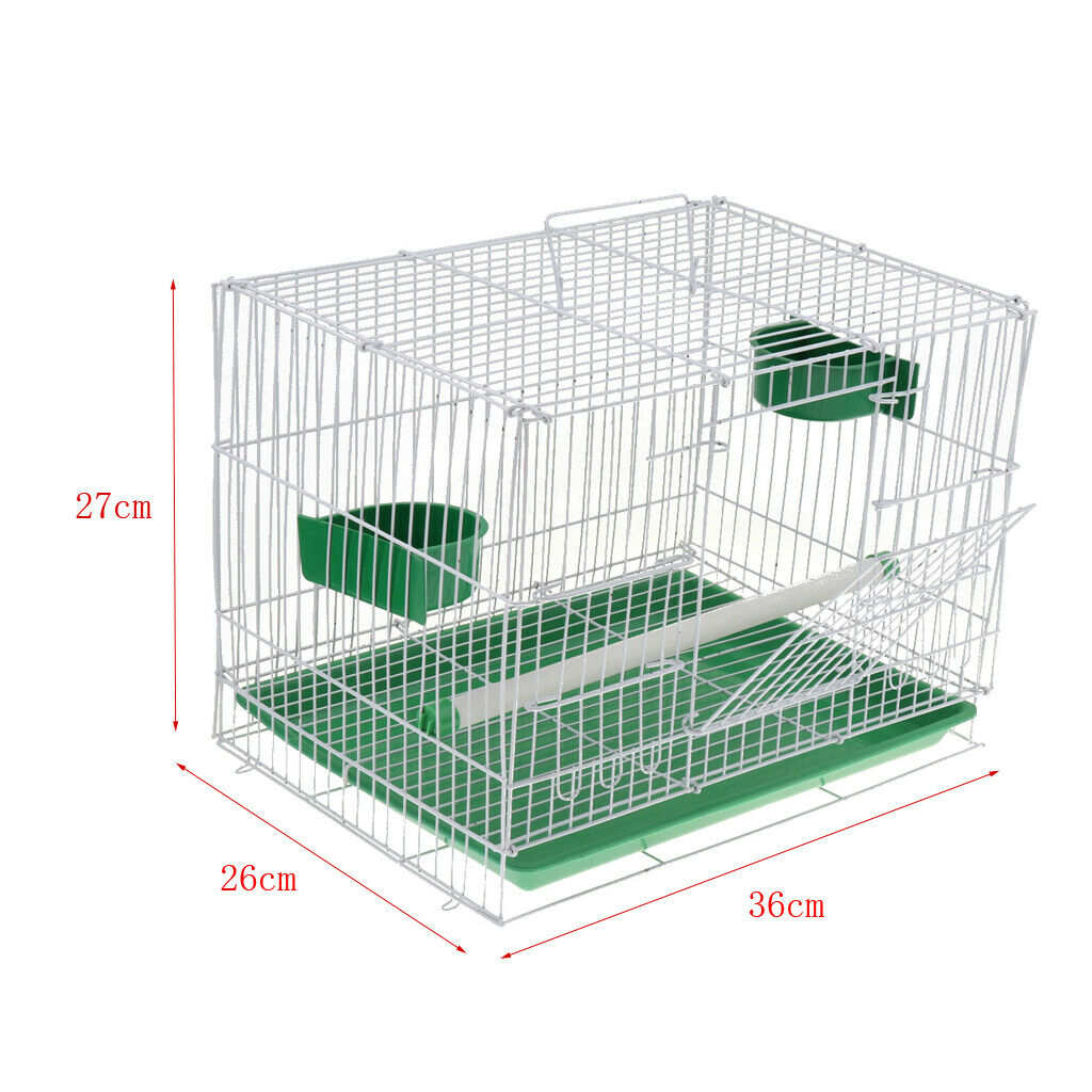 Hamster Bird Cage Habitat, Travel Carrier for Small Animals