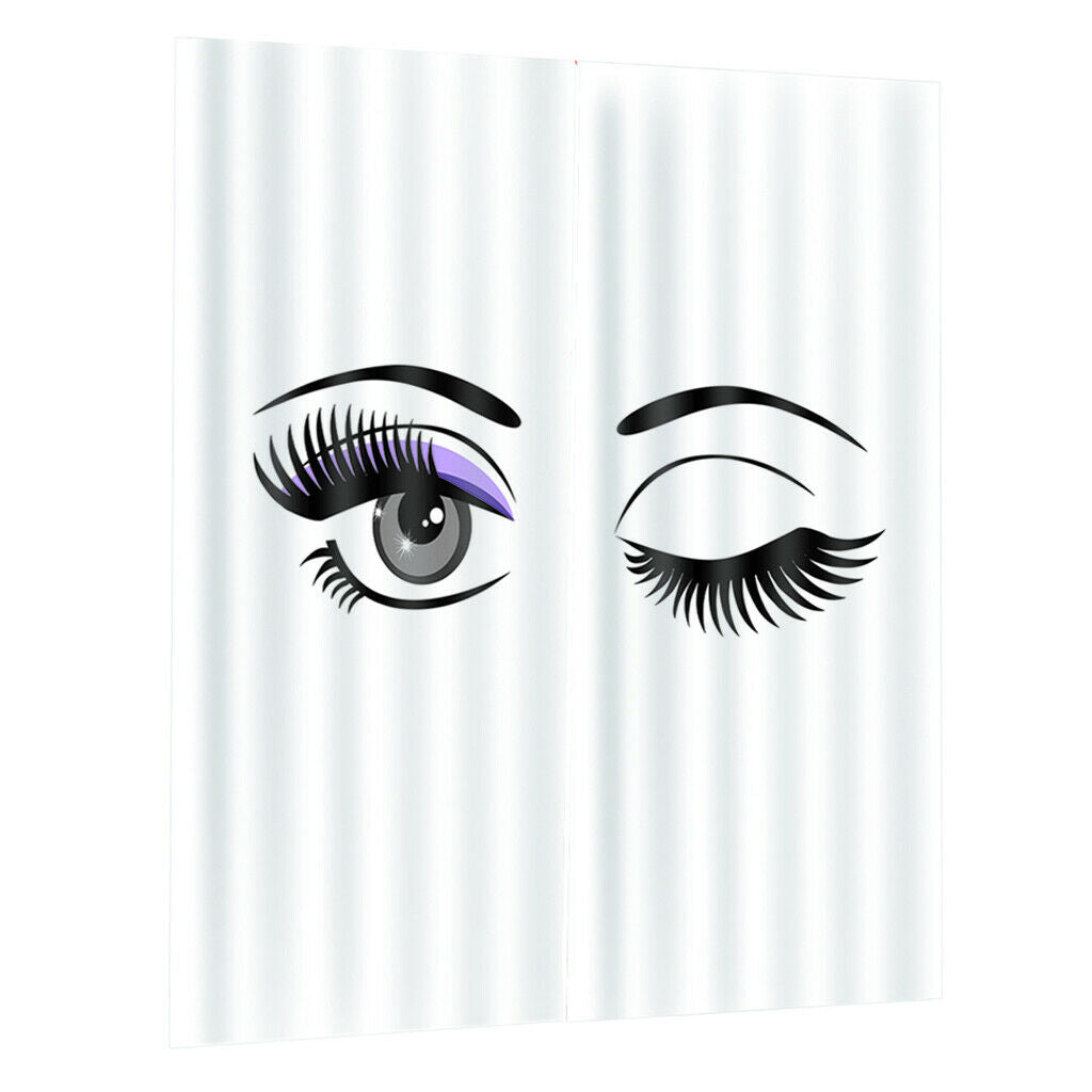 Personality Shade Curtains with Printing Eye Pattern for Kids room 170x200cm