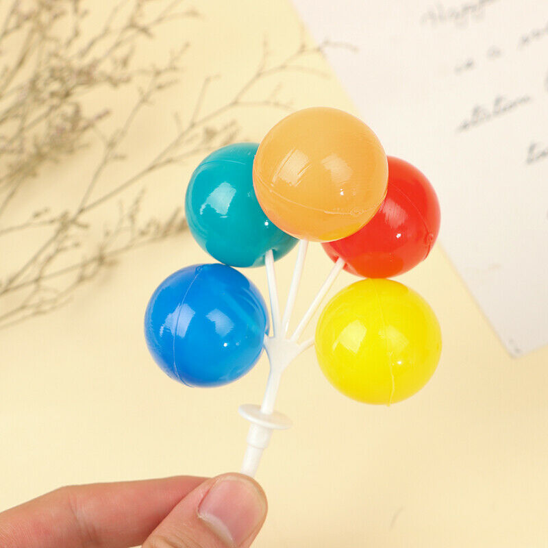 Balloon Cake Topper Wedding Cake Topper Flag Birthday Party Dessert Dec.l8