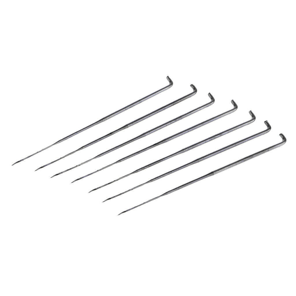 7pcs Spiral Shaped Felting Needles Handle Holder Pins