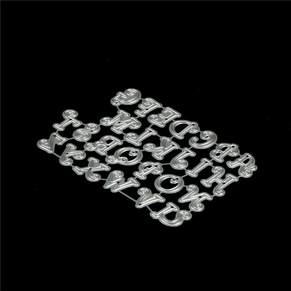Magic Capital Letters Metal Cutting Dies For DIY Scrapbooking Album Paper .l8