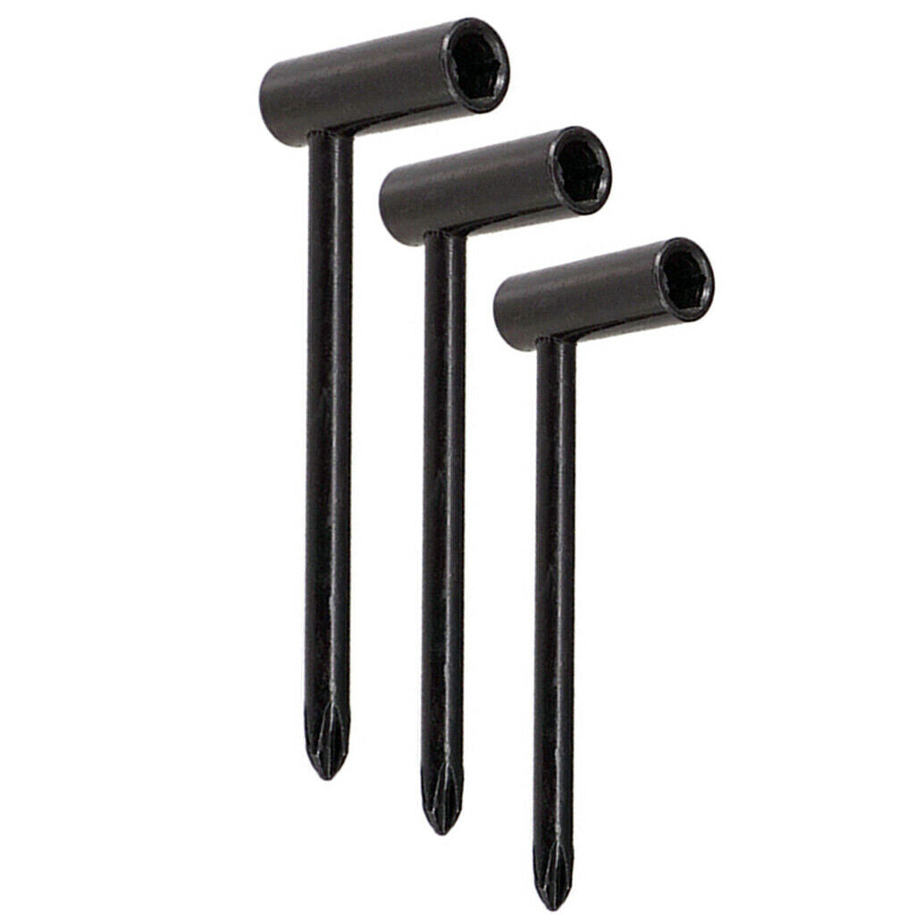 Hexagon Wrench Guitar Neck Truss Rod Adjustment Spanner Tool Repair Black