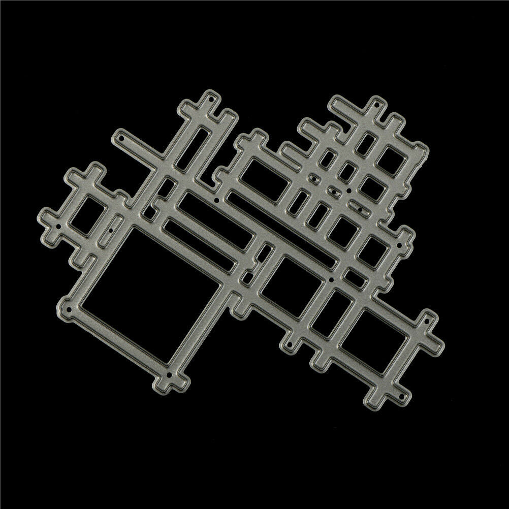 Metal cutting dies cut Irregular net background Scrapbook album paper craf.l8