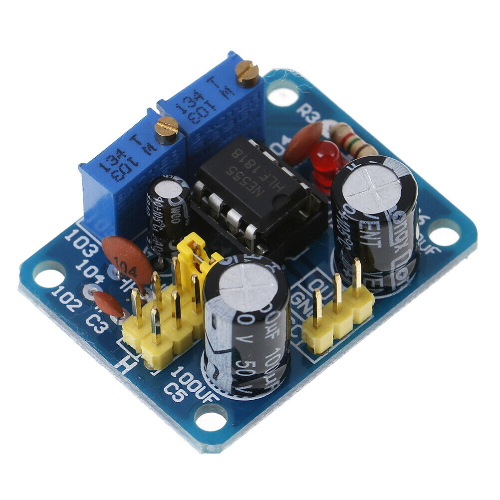 NE555 Pulse Frequency Duty Cycle Square Rectangular Wave Signal Generator MoBDD