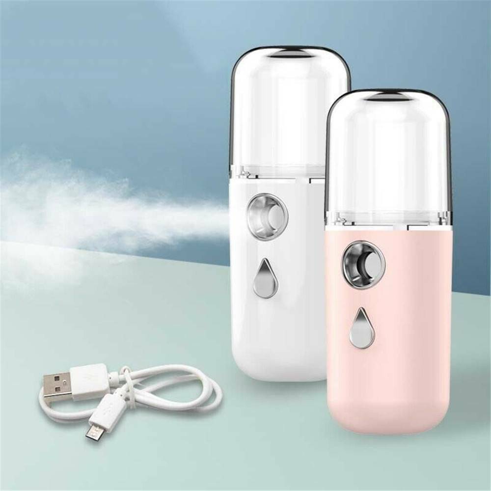 Portable USB Rechargeable Face Nano Mist Sprayer Aroma Diffuser Humidifier US