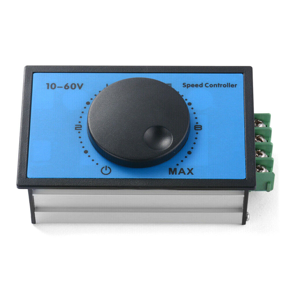 Pwm Dc Motor Speed Controller Soft Start Switch Dc 10-60V 12V 24V 48V 20A