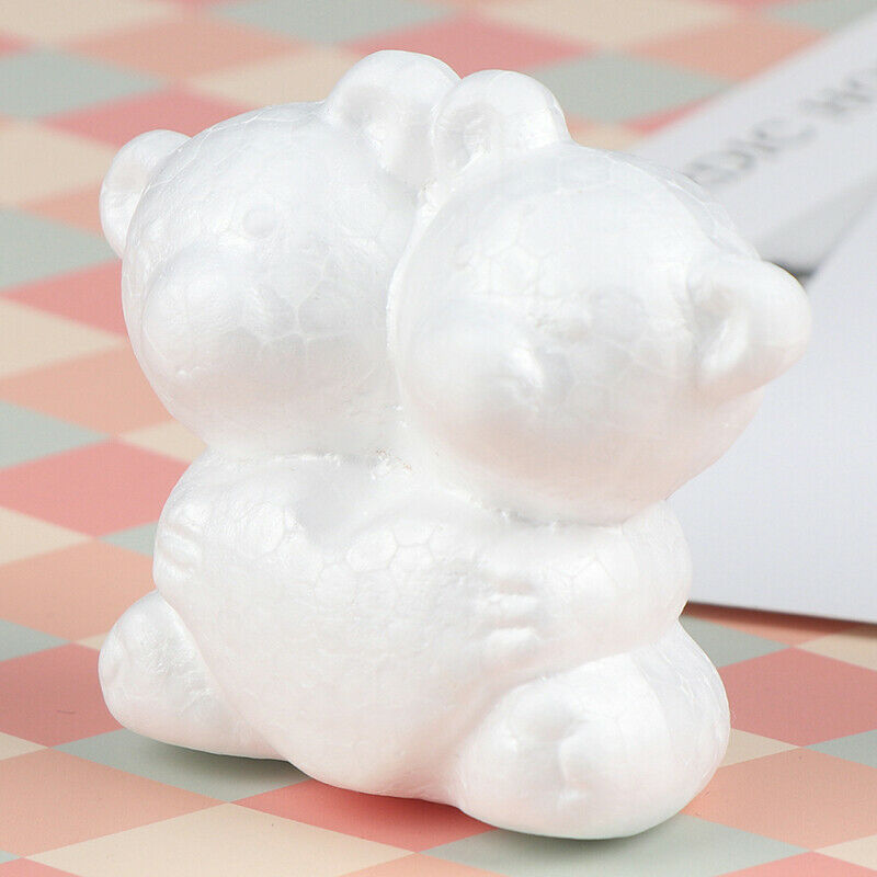 Modeling bear Shape White Polystyrene Foam Balls For DIY Christmas Gifts aaJ XC