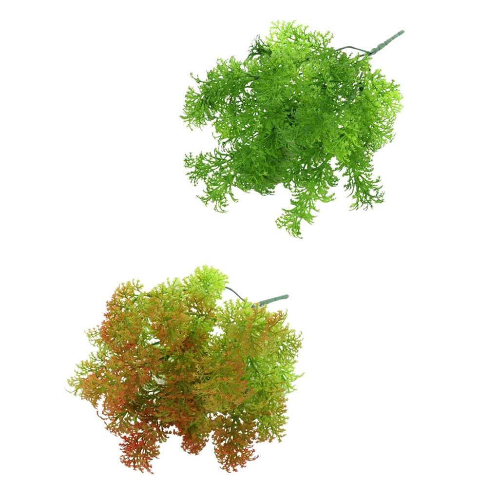 2pcs 35cm Artificial Moss Grass Plant Wedding Home Church Party Decor