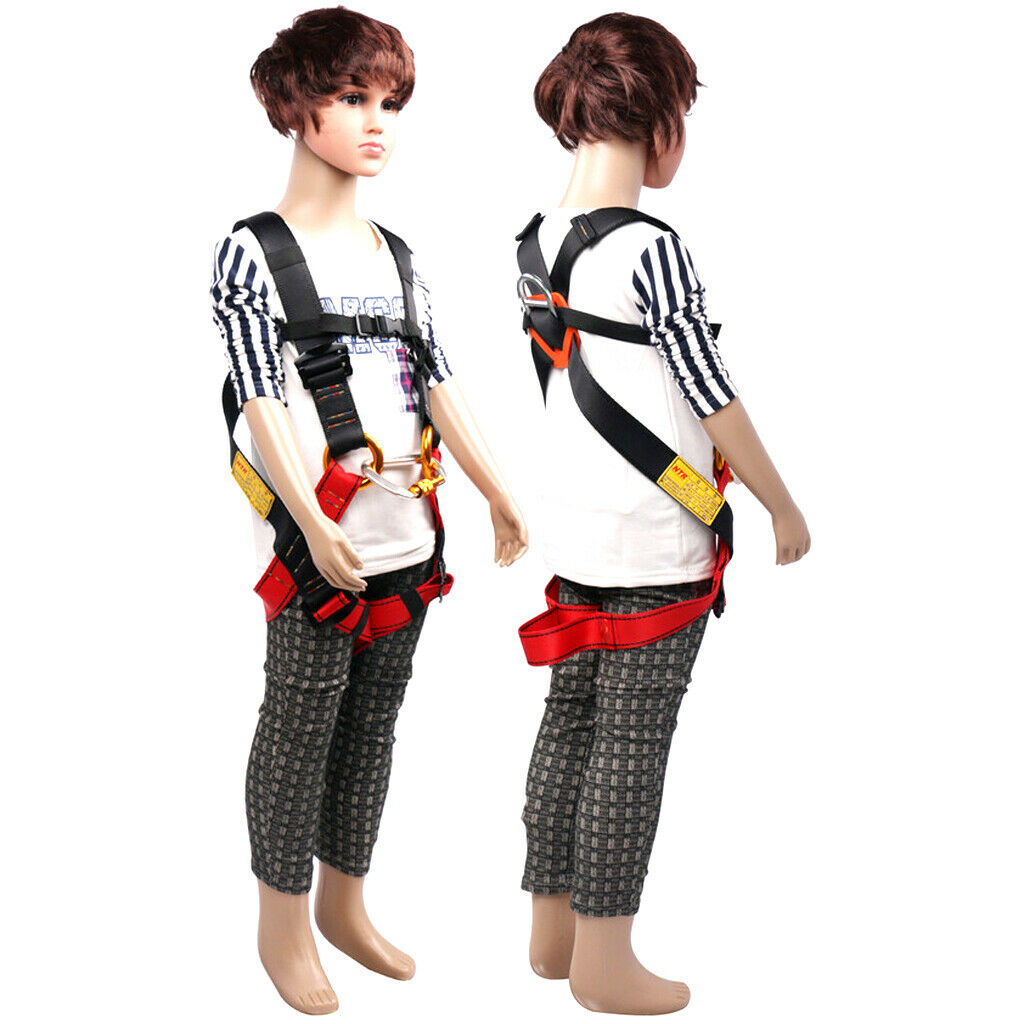 Kid's full body safety harness for outdoor climbing hiking
