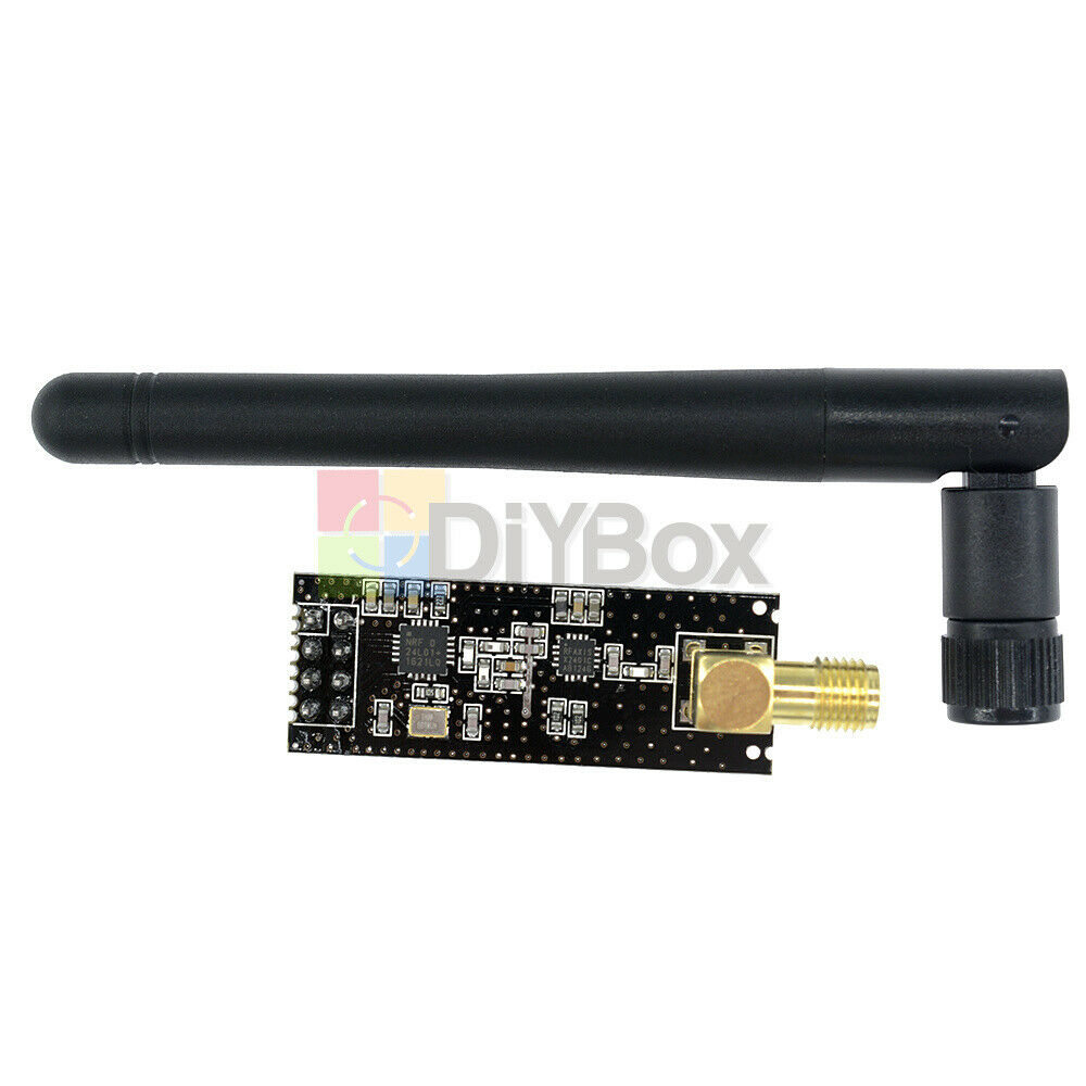 10PCS NRF24L01+PA+LNA SMA Antenna Wireless Transceiver Communication module 2.4G