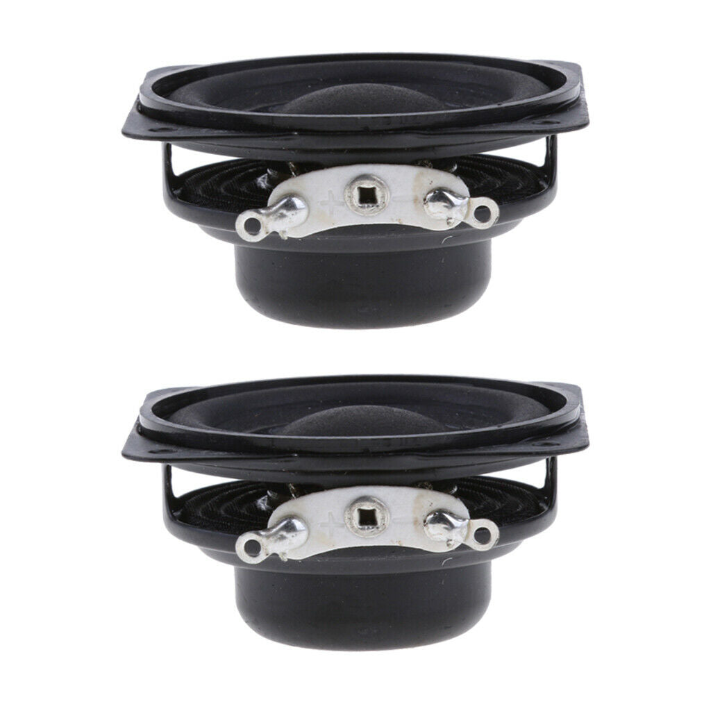 2x 40mm 4Ohm 3W Full Range Audio Speaker Round Loudspeaker 16 Coil