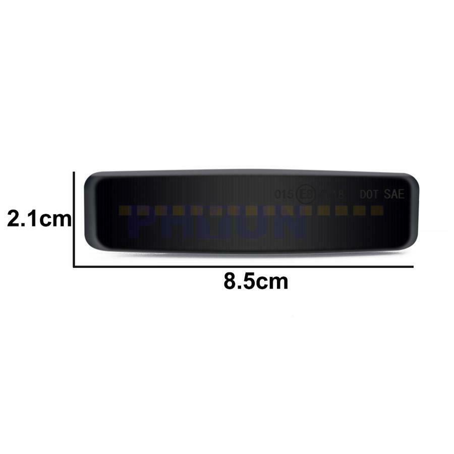 1 Pair Car Side Yellowing Flowing LED Marker Lamp Turn Signal Light For BMW E39