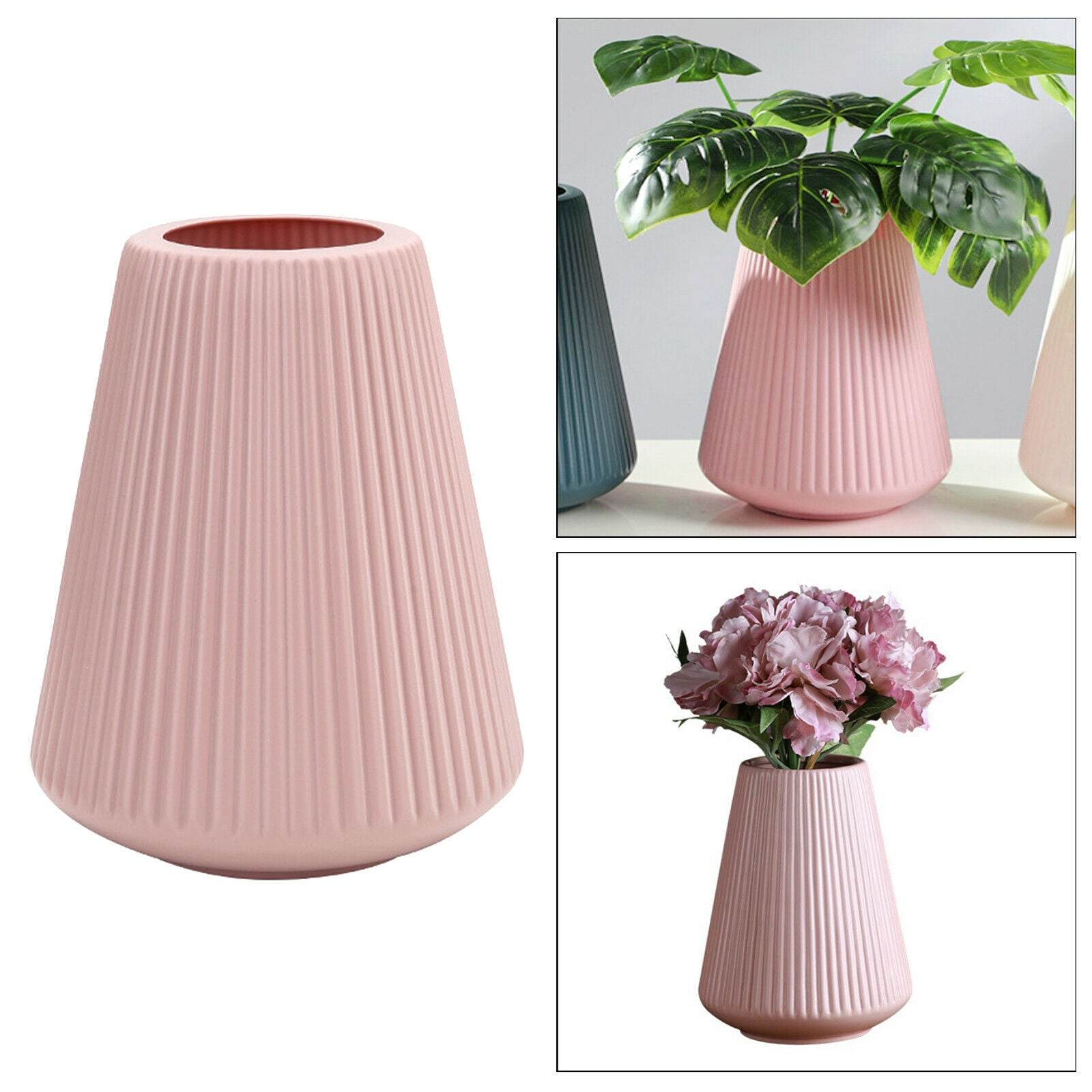 Creative Nordic Simple Plastic Vase For Dried Hydroponic Flower Arrangements