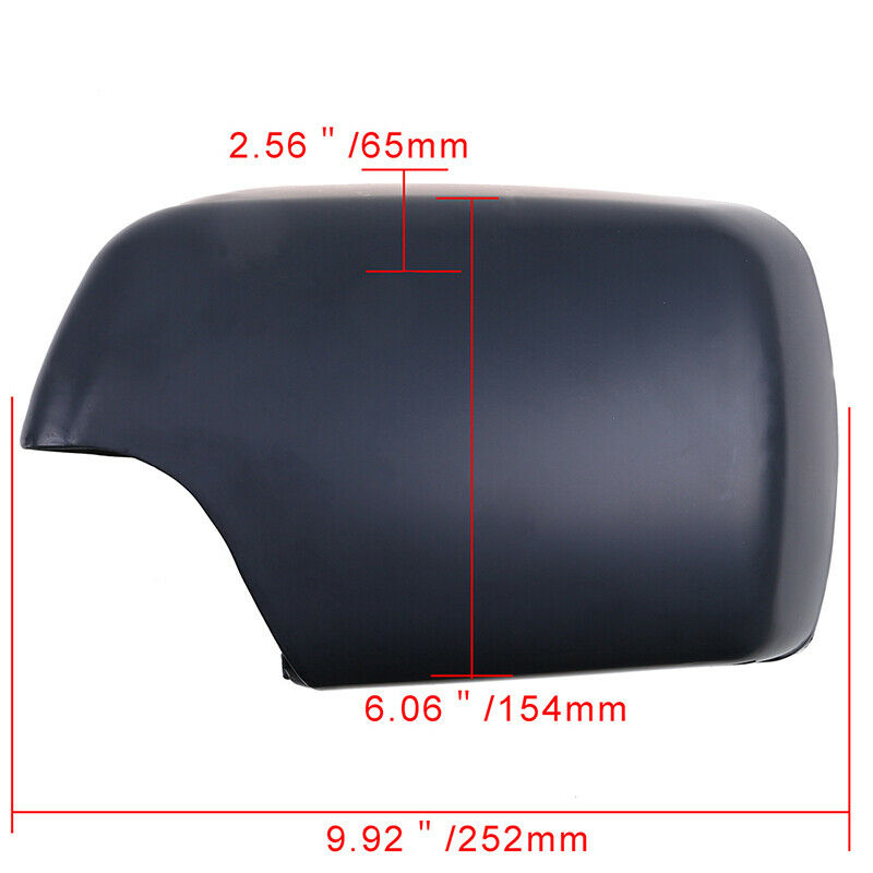 Left Side View Mirror Glass Cover Cap For BMW X5 E53 1999-2006 With Signal Light