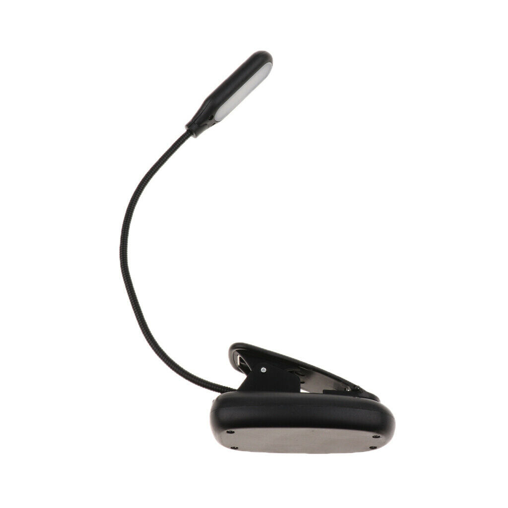 Dimmable Flexible USB Rechargeable Fashion 5LED Light Clip-on Bed Table Desk