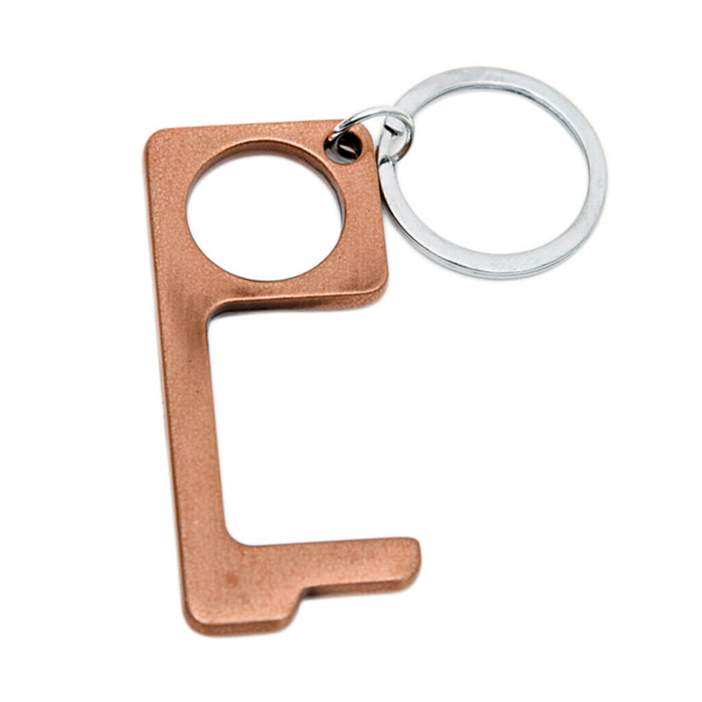 Door Opener TOUCH Door Handle Artifact Press Elevator Button Tool Copper