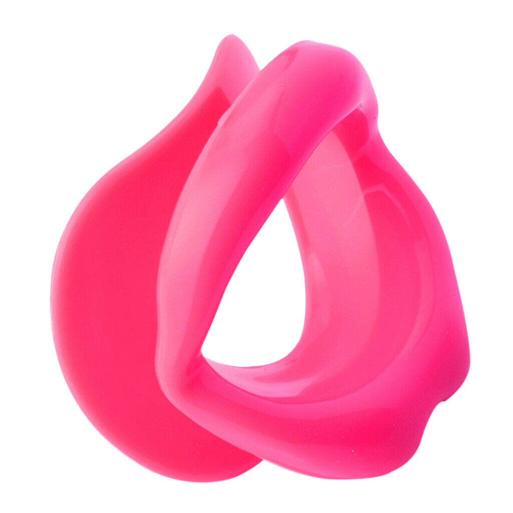 2 Pieces Silicone Face Slimmer Mouth Tightener Mouth Muscle Lips Trainer