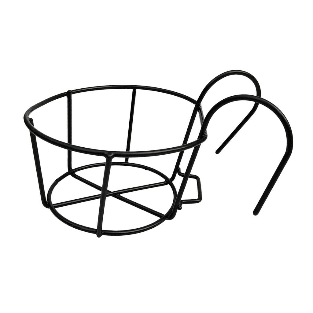 7Pieces Hanging Rail Flowerpot Holder Plant Hanger Planter Pot Container
