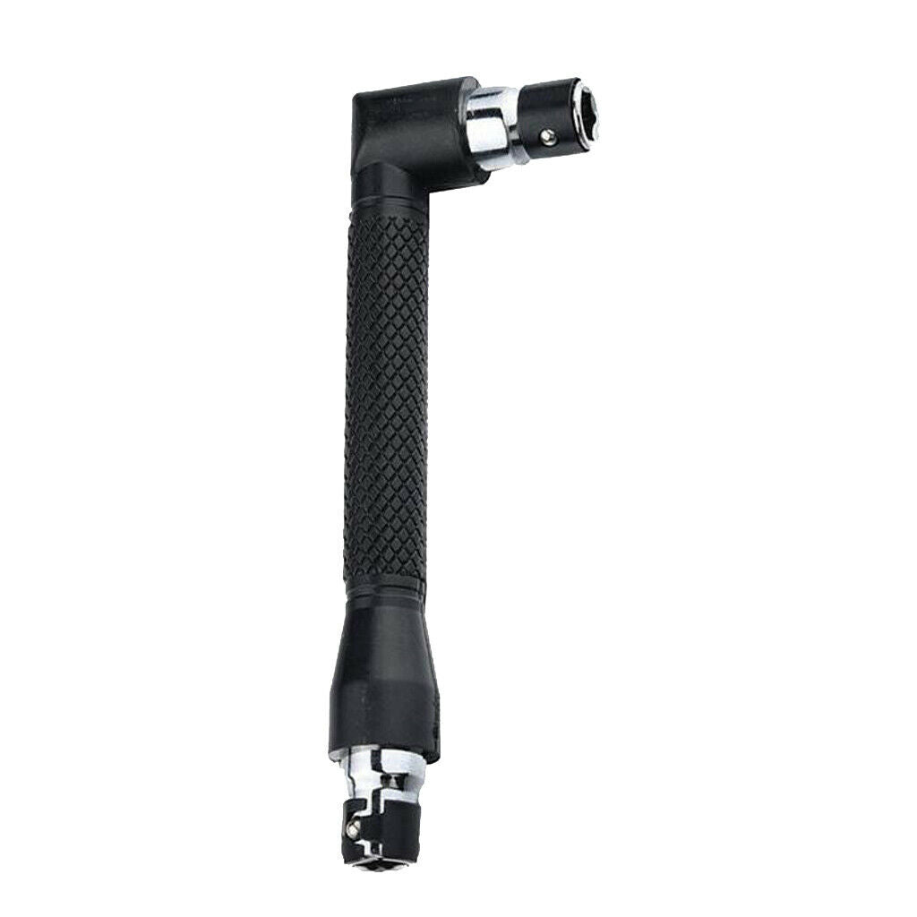 2 Packs 1/4'' Dual-drive Head  Ratchet Wrench Screwdriver Bit And Socket