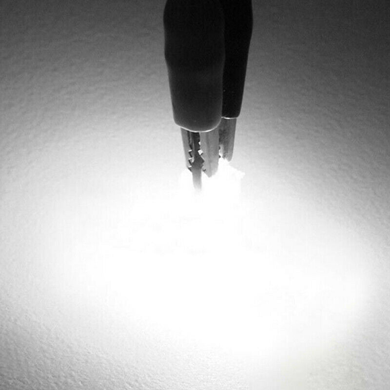 5Pcs T10 194 168 W5W LED COB Bulb 4 SMD Silica Super Bright License Light.l8