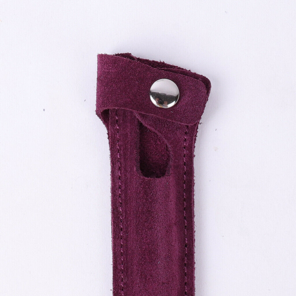 Professional Hairdressers Scissors Shear Pouch Storage Bag Holder Wine Red