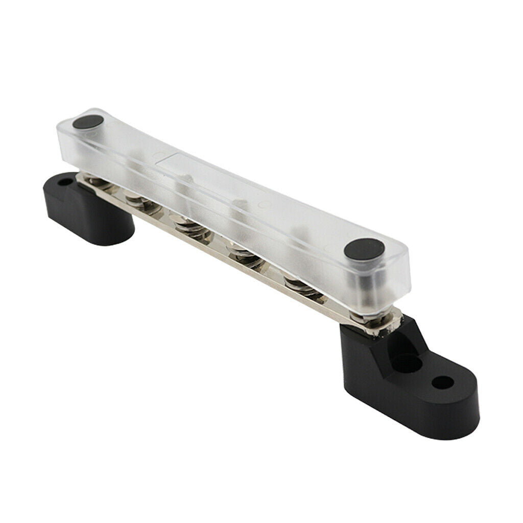 Bus-Bar 12V 6 way Electrical Terminal Single Junction Box 6 Stud Kits 6P