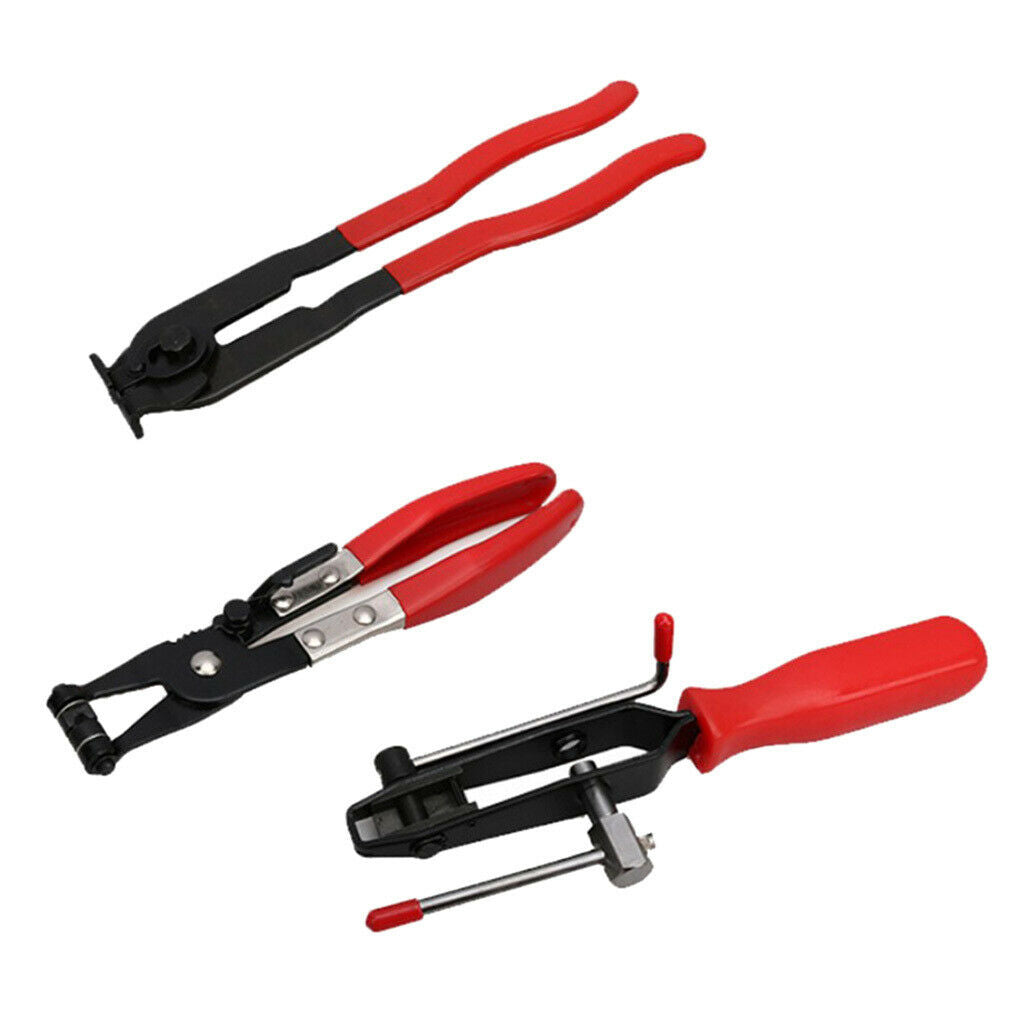 3x Exhaust Hanger Removal Pliers Pipe Rubber Grommet Garage Hand Tool