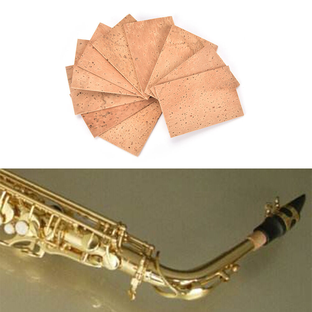 10Pcs Saxophone Corks Soprano/Tenor/Alto Neck Cork Saxophone Parts AccessorJ Tt