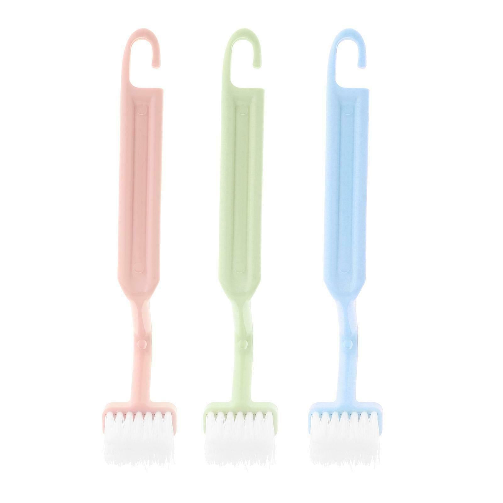 3Pcs Multifunctional Long Handle Toilet Brush Strong Cleaning Household